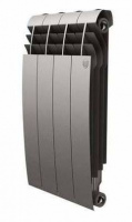 Биметаллический радиатор Royal Thermo Biliner 500 Silver Satin 4 секции